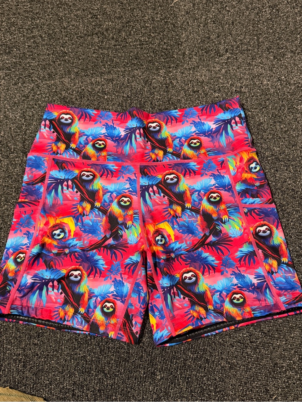 Women’s Hang in There Sloth CVG Shorts